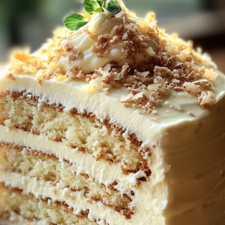 White German Chocolate Cake-image