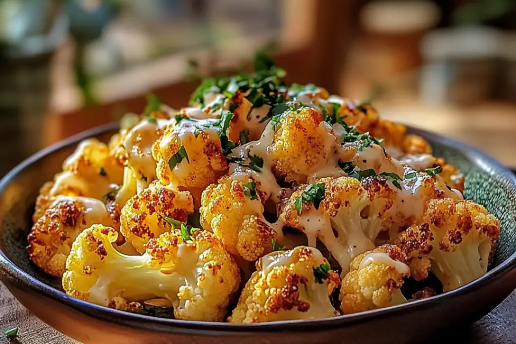 Crispy Roasted Cauliflower – A Meat-Free Delight!