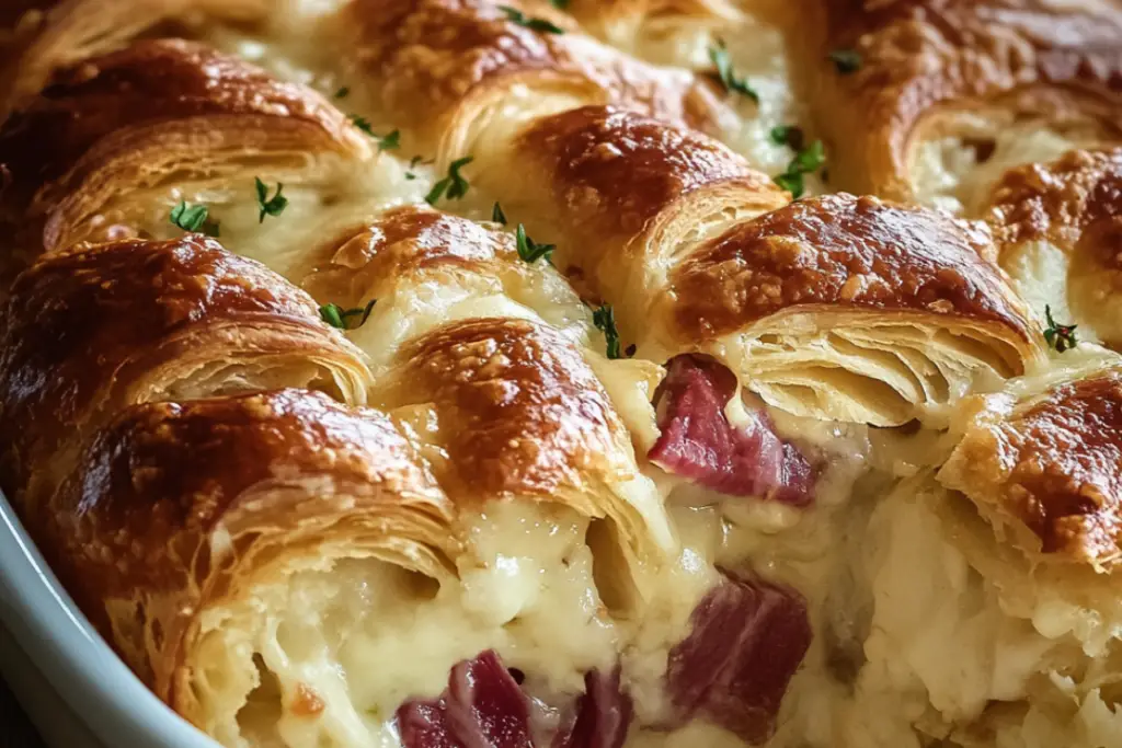 Reuben Crescent Bake