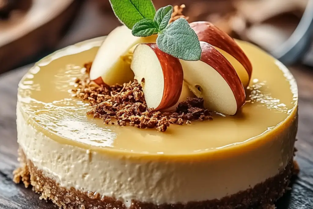 Apple Cider Cheesecake