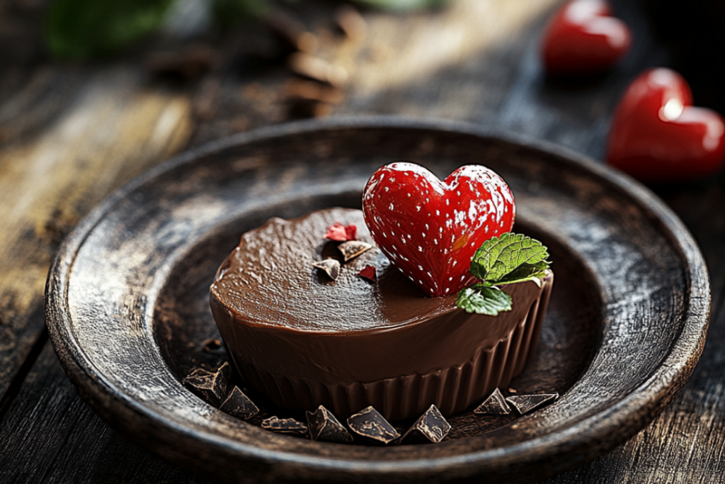 Classic Creamy Chocolate Mousse for Valentine’s Day