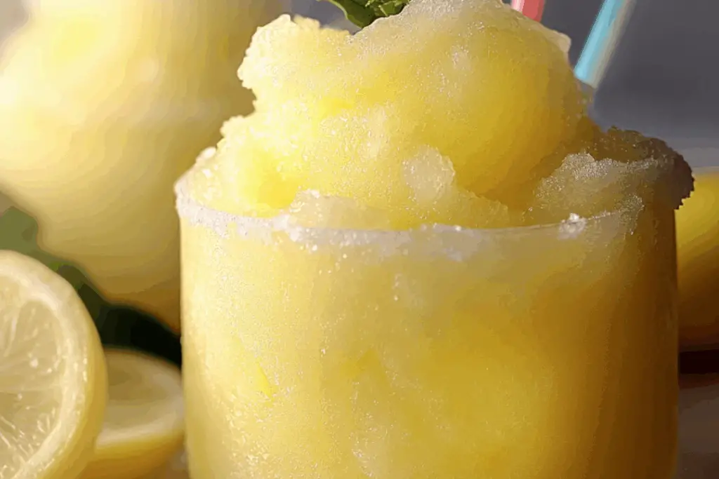 Frozen Lemonade Slush