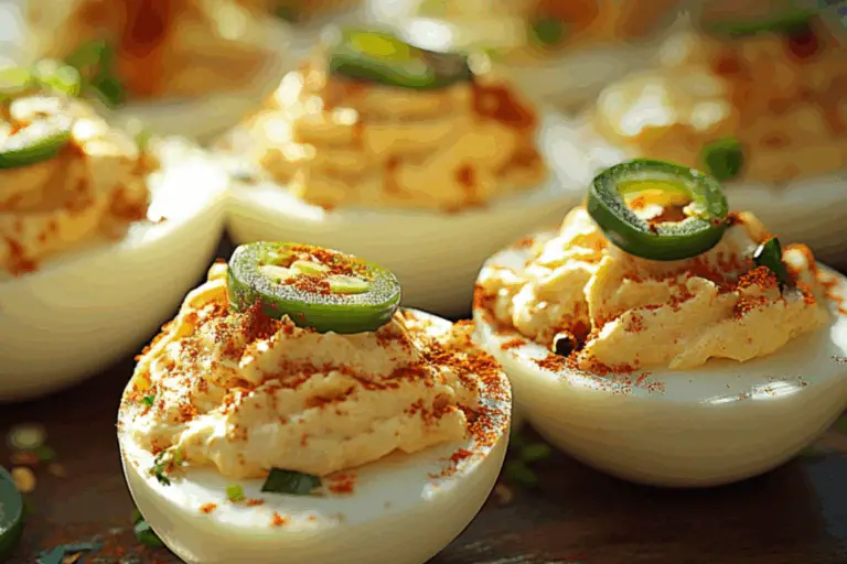 Jalapeño Popper Deviled Eggs