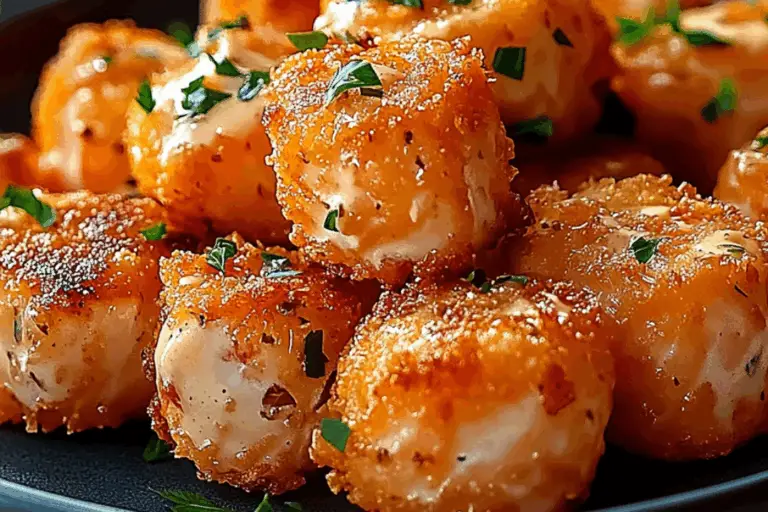 Crispy Bang Bang Salmon Bites