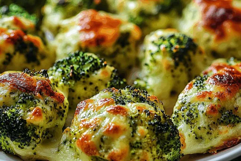 Baked Broccoli Cheese Balls