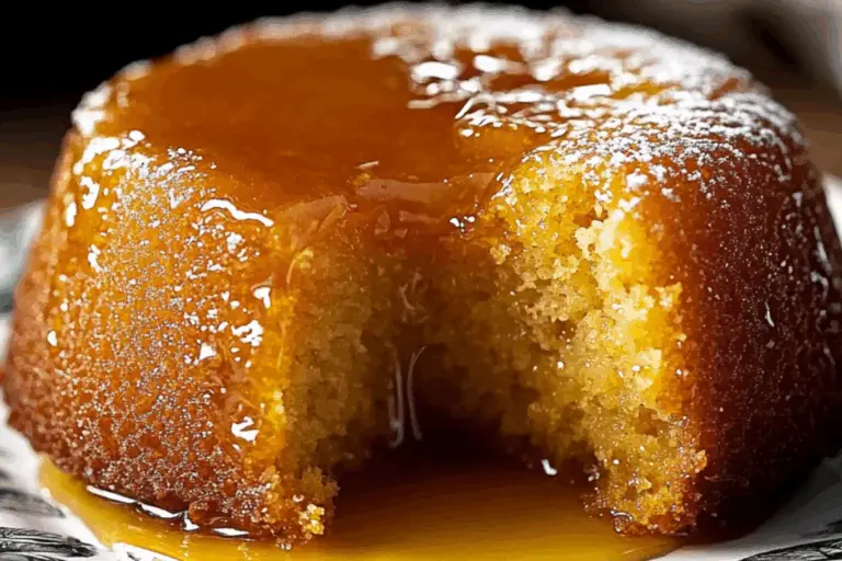 Slow Cooker Golden Syrup Sponge