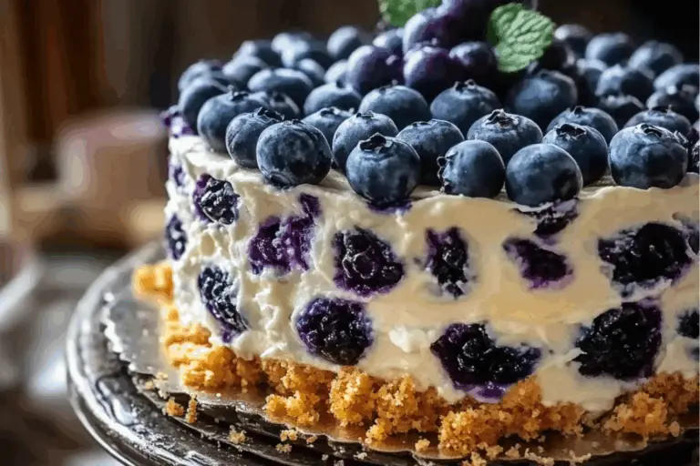 Nova Scotia Blueberry Cream Cake: A Taste of Coastal Bliss