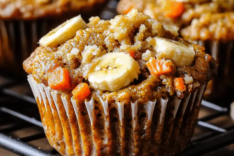 Morning Glory Banana Carrot Muffins: A Sweet, Spiced Morning Treat