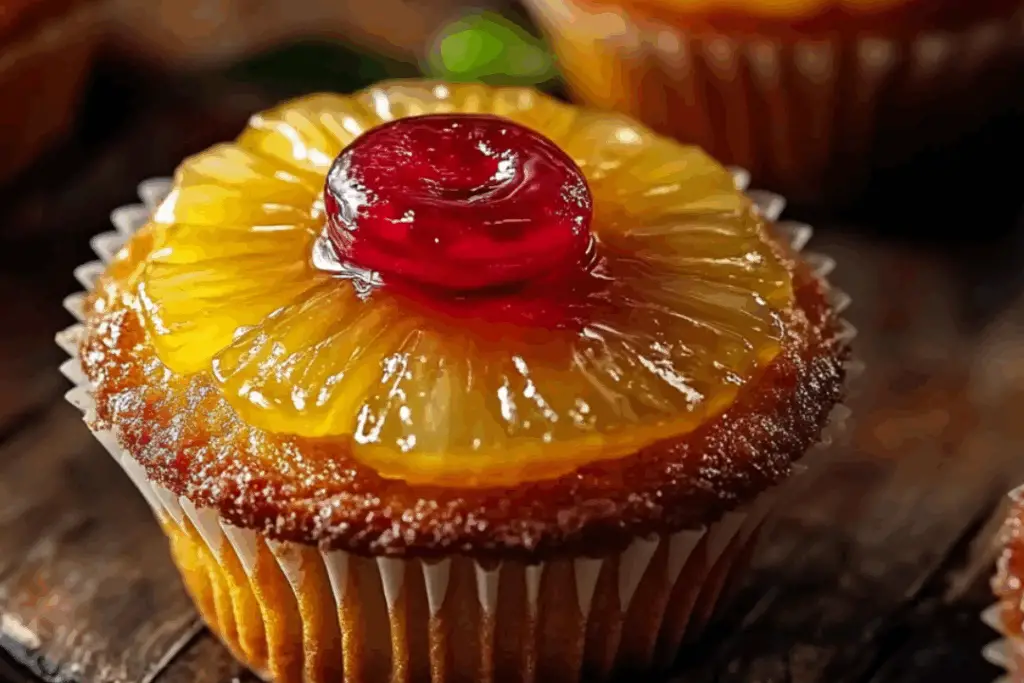 Pineapple Upside Down Cupcakes: The Perfect Mini Dessert Delight!