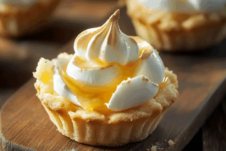 Lemon Meringue Cookie Cups