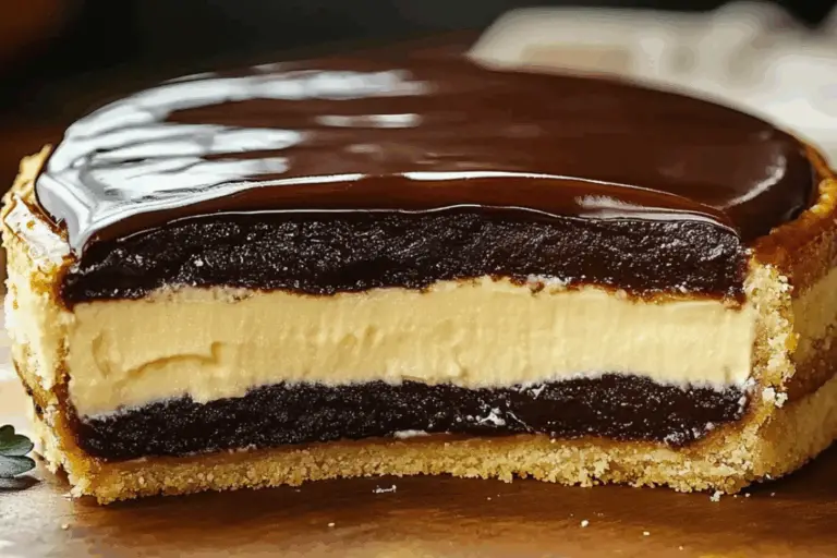 Heavenly Layers Boston Cream Delight