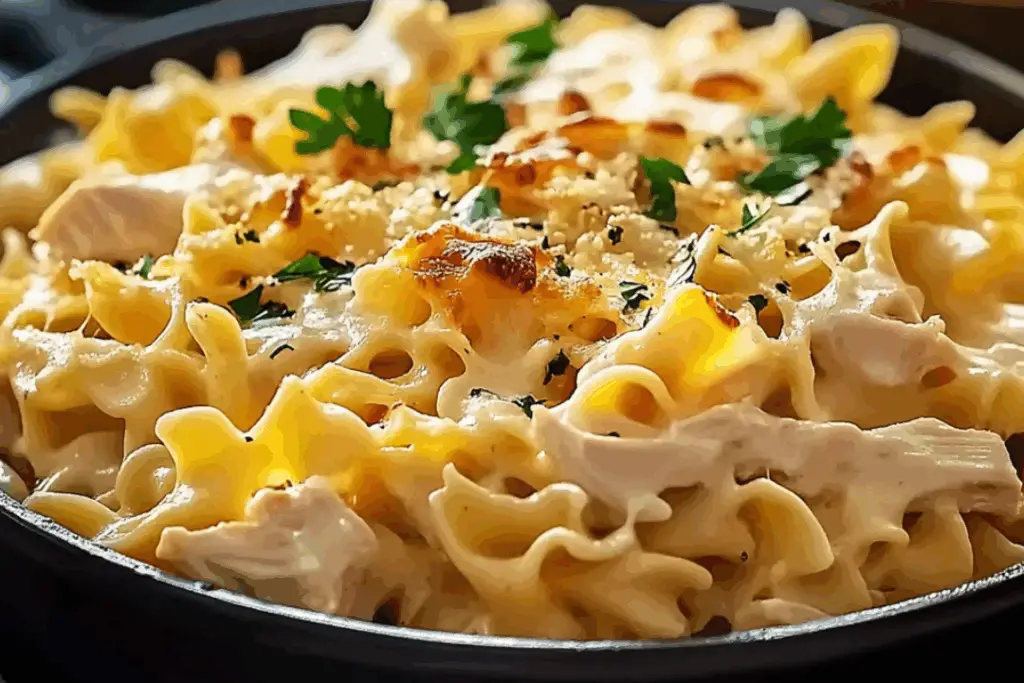 Cheesy Chicken Noodle Casserole: A Warm Hug in a Dish