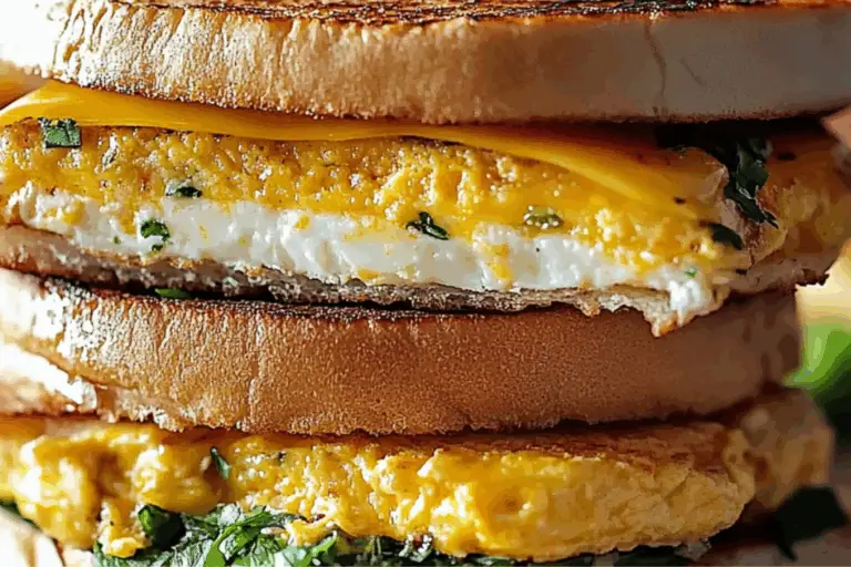 Morning Muscle Makers: High Protein Vegetarian Breakfast Sandwiches