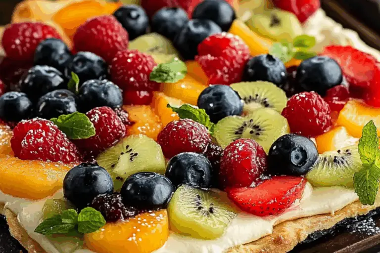 Gluten-Free Fruit Pizza