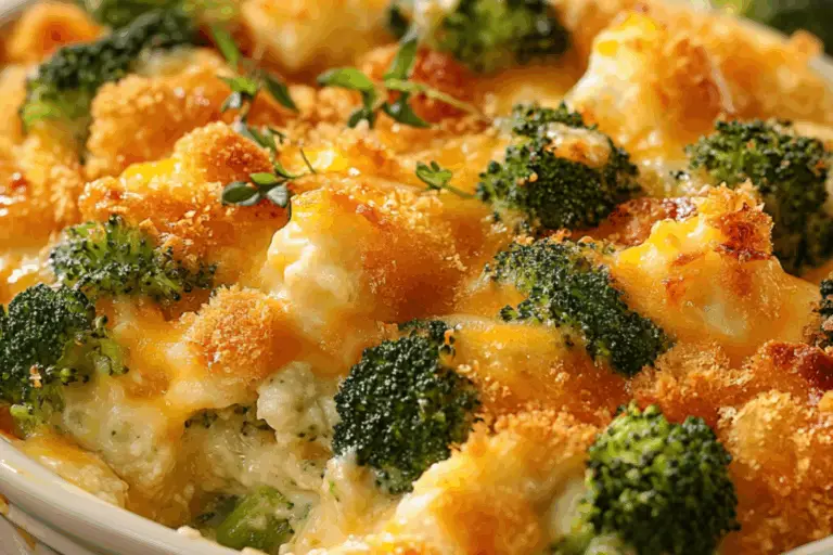 Famous Broccoli Cheese Casserole