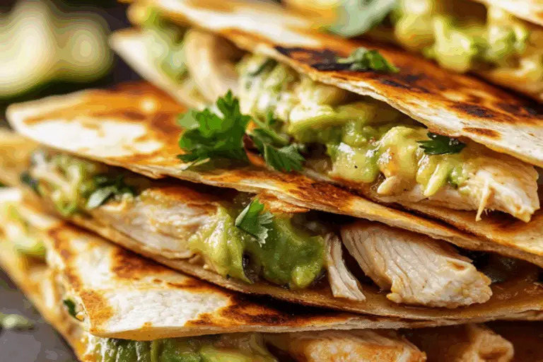 Mini Chicken Avocado Quesadillas: A Flavor Explosion in Every Bite