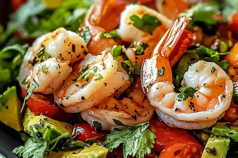 Citrus Kissed Shrimp & Avocado Delight