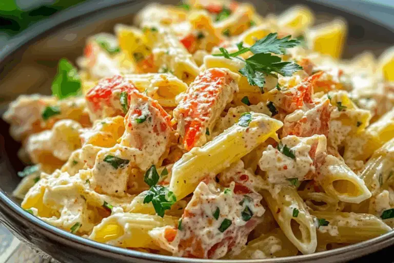 Bayou Breeze Cajun Crab Pasta Salad