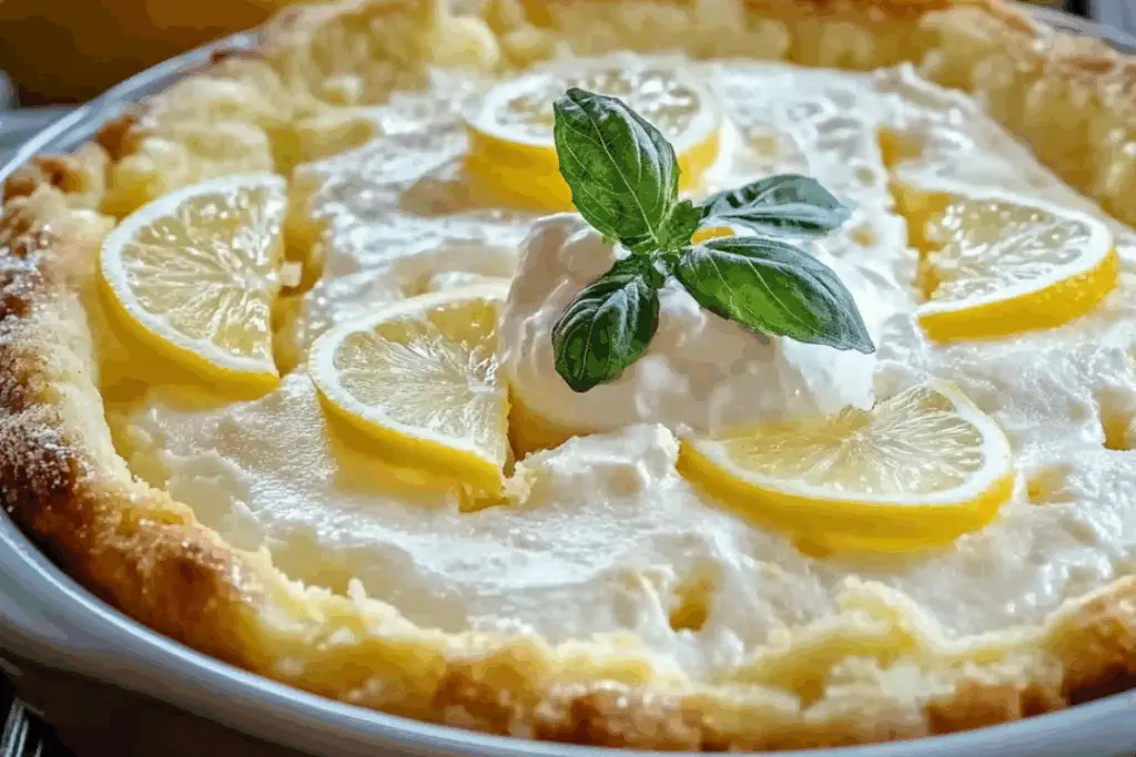 Lemon Cream Cheese Dump Cake – A Bright, Sweet Delight That’s Effortlessly Irresistible!