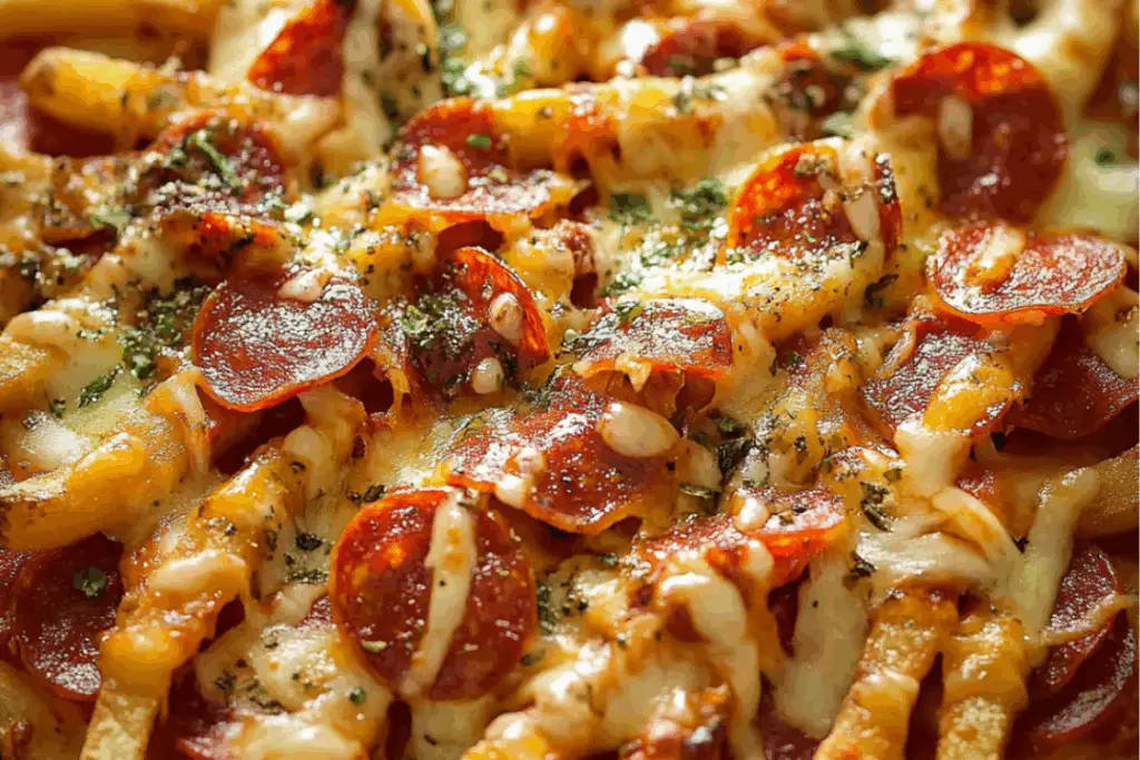 Melty Mozzarella Pizza Fries
