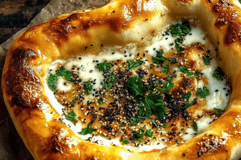Sesame Khachapuri