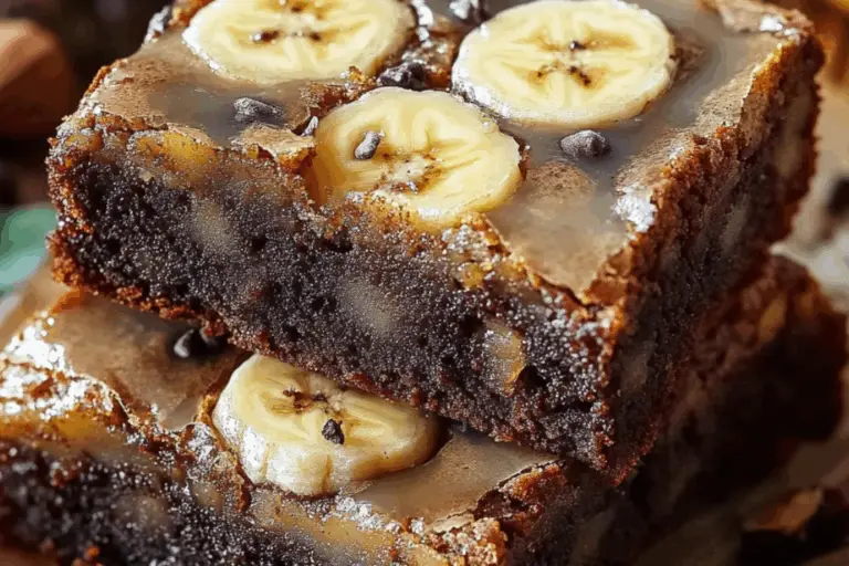 Banana Bread Brownies