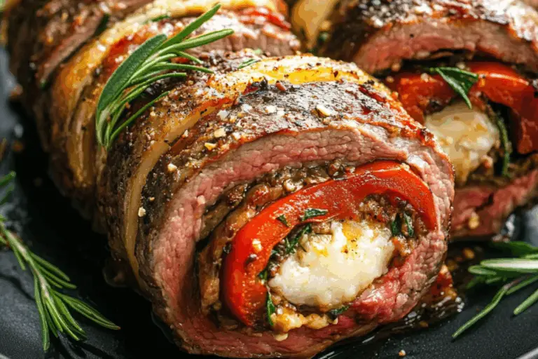 Italian Stuffed Flank Steak