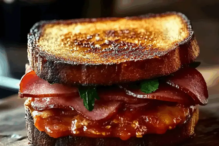 Crispy-Edge Bologna Bliss Sandwich