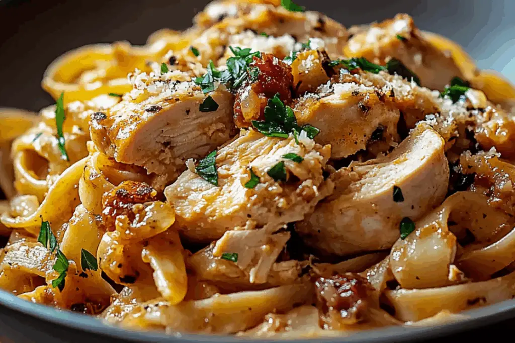 Creamy Woodland Chicken Pasta