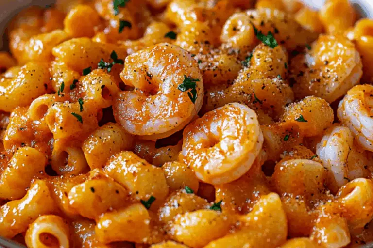 Pasta Romesco with Shrimp