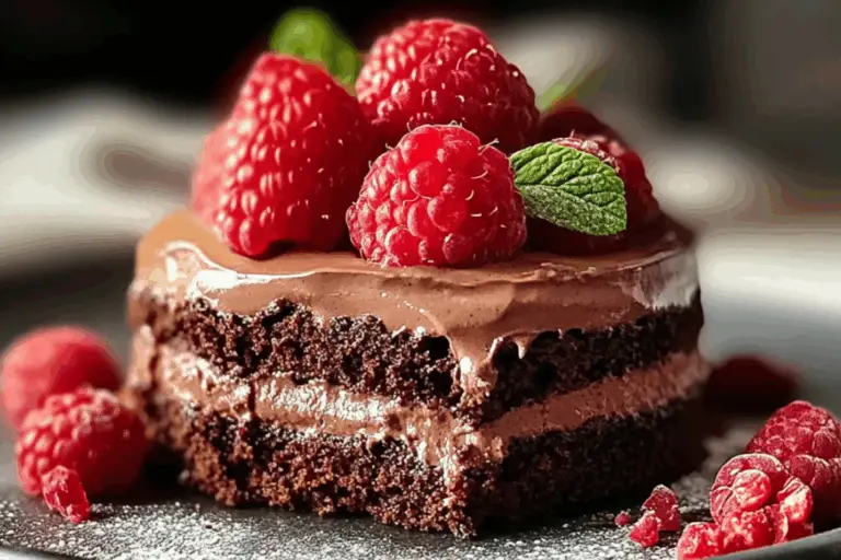 Velvet Crave Cakes with Raspberry Kisses