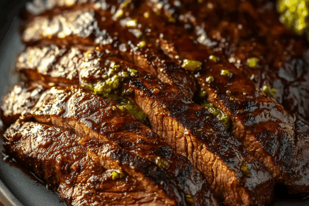 Savory Sunset London Broil Marinade
