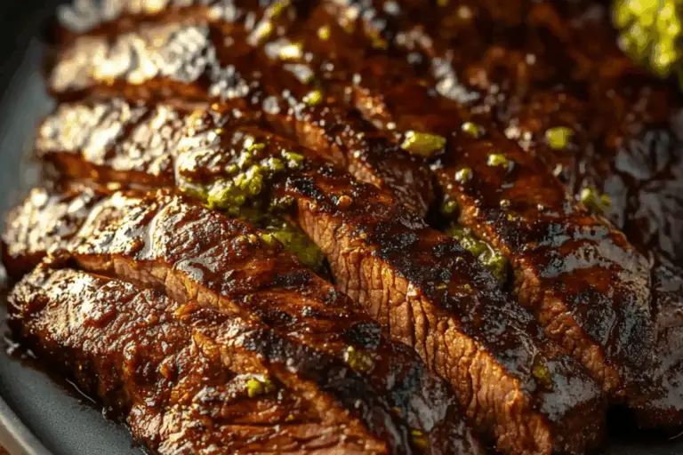 Savory Sunset London Broil Marinade