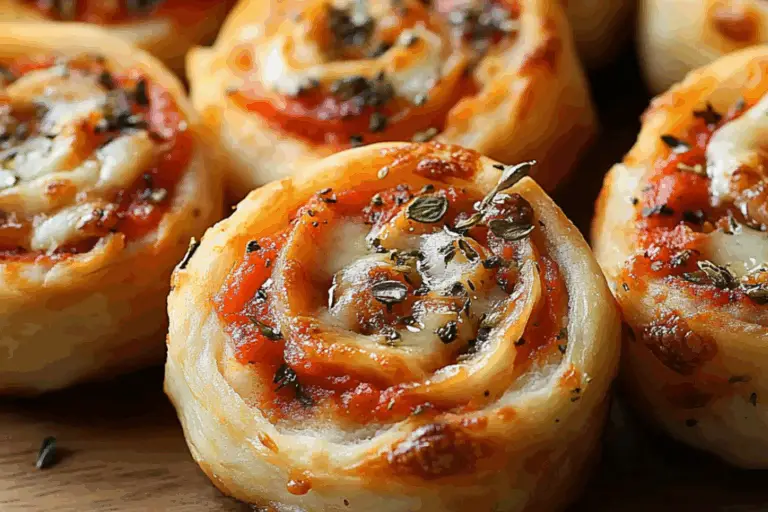 Cheesy Veggie Swirl Bites (Vegetarian Pizza Rolls)
