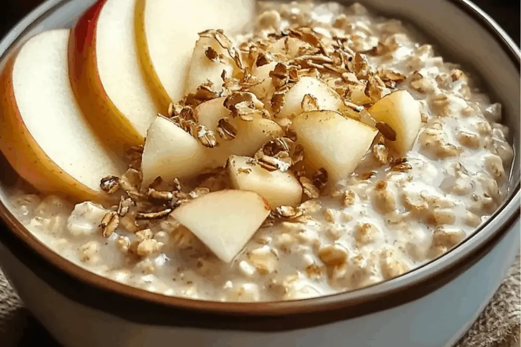 Overnight Oats with Apples