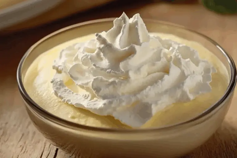 Cloud-Kissed Pudding Frosting Delight