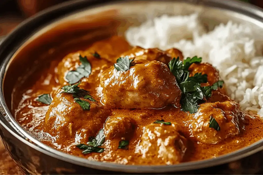 Instant Pot Butter Chicken Chocoflan Fusion