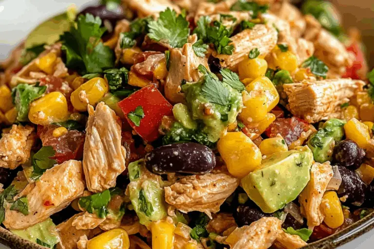 Spicy Southwest Chicken Salad Fiesta