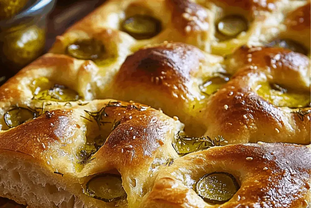 Dill Pickle Focaccia Recipe