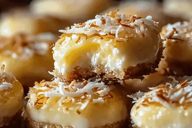 Lemon Coconut Cheesecake Cookies