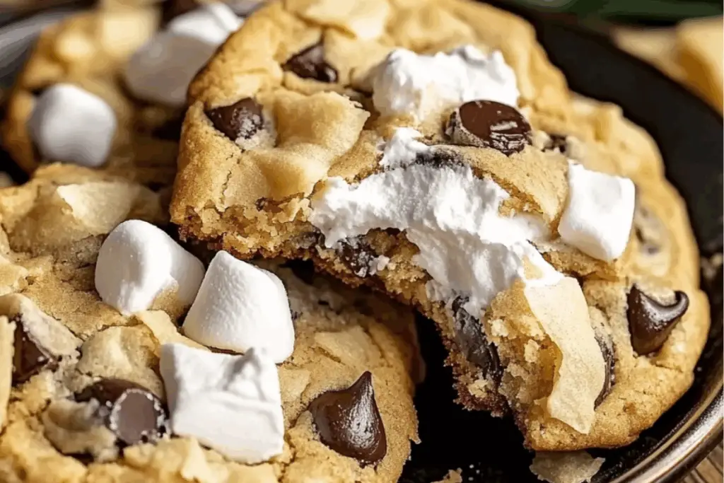 Chocolate Chip Potato Chip Cookies with Marshmallow Fluff: A Sweet and Salty Dream Come True