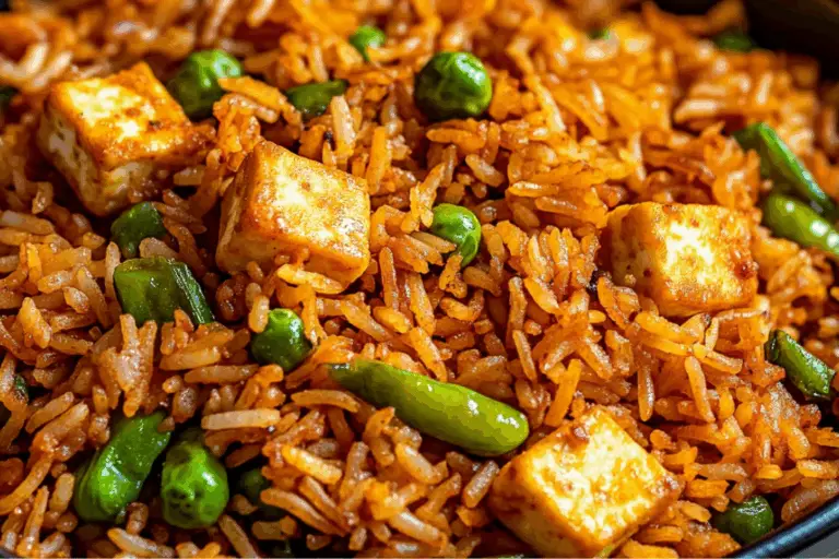 Fiery Fusion Paneer Fried Rice