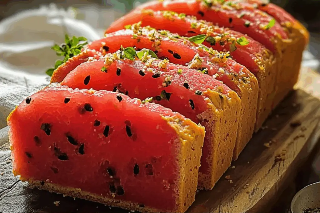 Watermelon Bread: A Sweet Slice of Summer