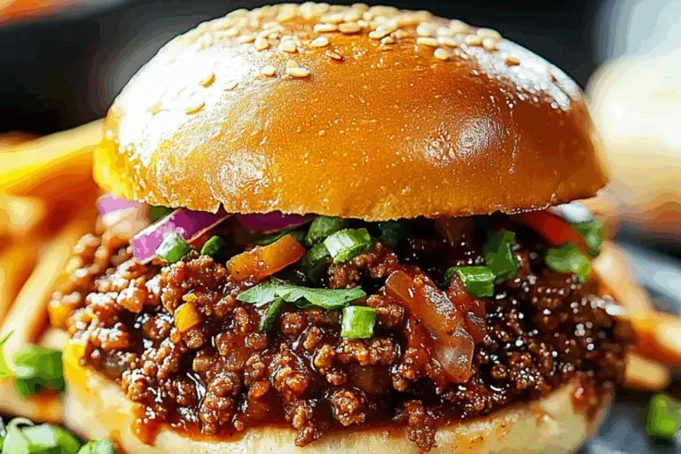 Seoulful Korean BBQ Sloppy Joes