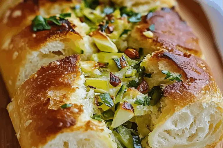 Aromatic Green Onion Garlic Butter Bread Tangzhong