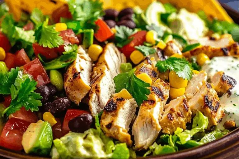 Cilantro Lime Chicken Taco Salad: A Flavor Fiesta in Every Bite