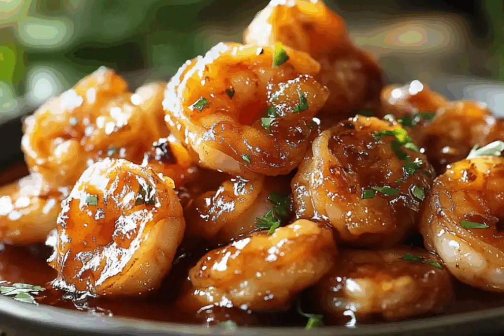 Crispy Honey-Glazed Shrimp