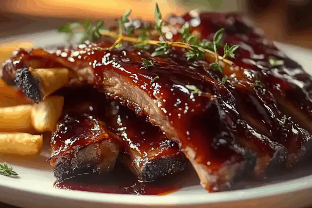 Sticky-Sweet Slow Dr Pepper Ribs