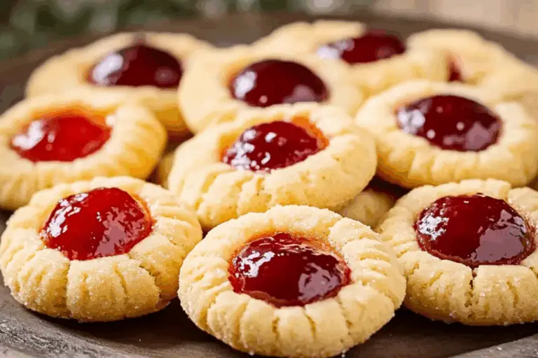 Buttery Bliss Thumbprint Delights