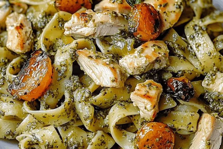 Creamy Chicken Pesto Pasta: The Cozy Comfort You Didn’t Know You Needed